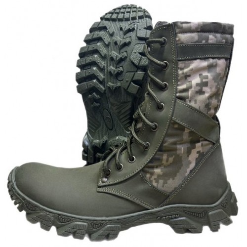 Берцы демисезонные тактические Armos Scout Light Хаки Пиксель